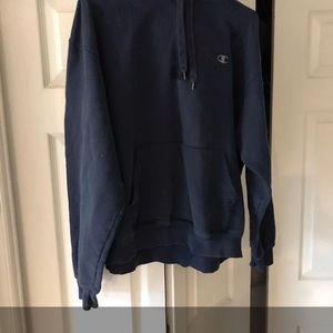 💥Navy Champion Hoodie Sweater